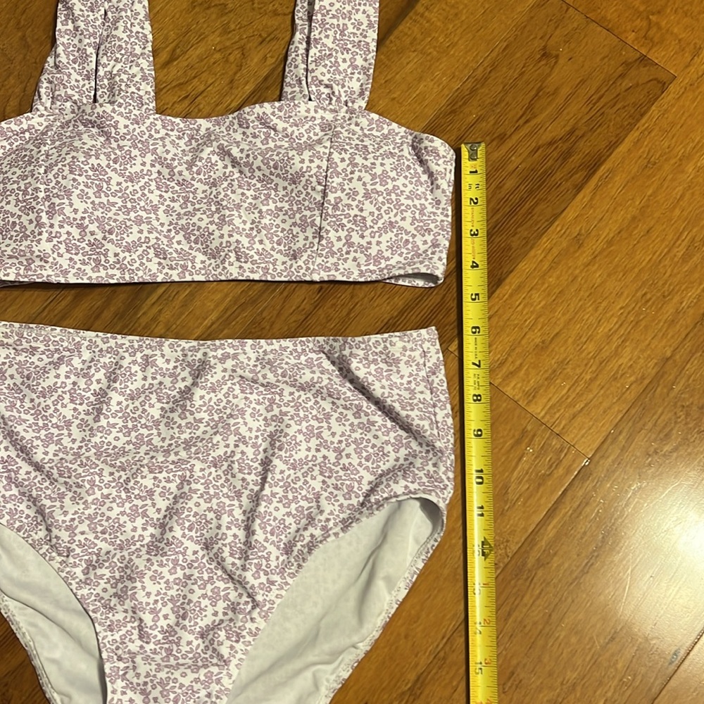 Ditsy Floral Print High Waisted Bikini - Picture 6 of 12
